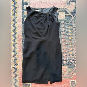 Evan Picone One Shoulder Black Dress